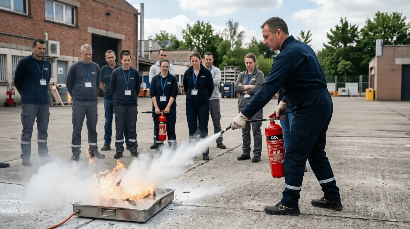 Formation manipulation extincteur Nanterre